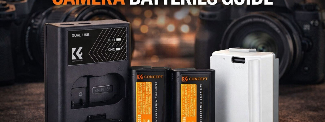 K&F Concept Camera Batteries – Types, Uses & Buying Guide