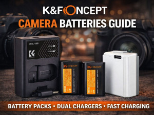 K&F Concept Camera Batteries – Types, Uses & Buying Guide